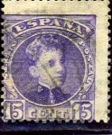 Stamps Spain -  Alfonso XIII. Tipo Cadete