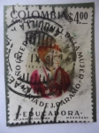 Stamps Colombia -  Año Internacional de la Mujer - María de J. Paramo