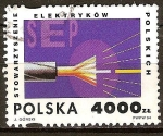 Stamps Poland -  75 aniversario de la Asociación para electricistas polacos. 
