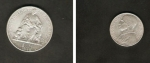 monedas de Europa - Vaticano -  Papa Pío XII