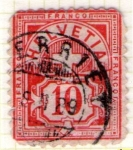 Stamps : Europe : Switzerland :  8 Cifra