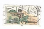 Stamps Germany -  700 años de la ciudad de Dusseldorf