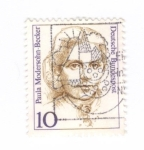 Stamps Germany -  Paula Modersohhn-Becker