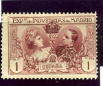 Stamps Spain -  Exposición de Industrias de Madrid