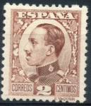 Stamps Spain -  ESPAÑA 490 ALFONSO XIII TIPO VAQUER DE PERFIL