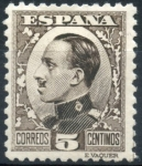 Stamps Spain -  ESPAÑA 491 ALFONSO XIII TIPO VAQUER DE PERFIL