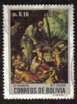 Stamps Bolivia -  La Lavandera