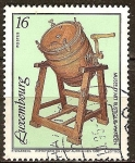 Stamps Luxembourg -  Museo de arte rústico,Vanden.