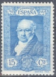 Stamps Spain -  ESPAÑA 505 QUINTA DE GOYA EN LA EXPOSICION DE SEVILLA
