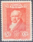 Stamps Spain -  ESPAÑA 511 QUINTA DE GOYA EN LA EXPOSICION DE SEVILLA