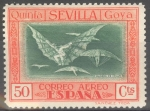 Stamps Spain -  ESPAÑA 525 QUINTA DE GOYA EN LA EXPOSICION DE SEVILLA