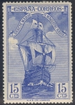 Stamps Spain -  ESPAÑA 537 DESCUBRIMIENTO DE AMERICA