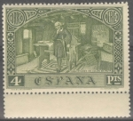 Stamps Spain -  ESPAÑA 557 DESCUBRIMIENTO DE AMERICA. CORREO PARA EUROPA