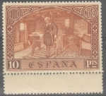 Stamps Spain -  ESPAÑA 558 DESCUBRIMIENTO DE AMERICA. CORREO PARA EUROPA