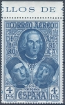 Stamps Spain -  ESPAÑA 564 DESCUBRIMIENTO DE AMERICA. CORREO PARA AMERICA