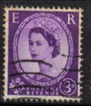 Stamps United Kingdom -  Reina Elizabeth II 