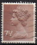 Stamps United Kingdom -  Reina Elizabeth II 
