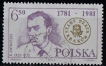 Stamps : Europe : Poland :  2595 - Konrad Swinarski, decorador