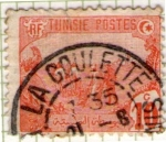 Stamps Tunisia -  6 Ilustración