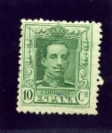 Stamps Spain -  Alfonso XIII. Tipo Vaquer