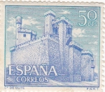 Stamps Spain -  Castillo de Olite -Navarra-  (5)