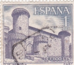 Stamps Spain -  Castillo de jarandilla -Cáceres- (5)