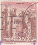 Stamps Spain -  Castillo de Ponferrada -León- (5)