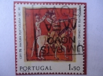 Stamps Oceania - Polynesia -  Apocalipse de Lorvao Cavaleiro