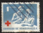 Stamps : America : Honduras :  Cruz Roja Hondureña 