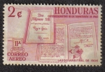 Stamps : America : Honduras :  Conmemorativo 18 de Noviembre de 1960