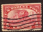 Stamps United States -  Mail train