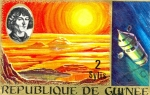 Stamps : Africa : Guinea :  Aniversario Nicolas Copernico