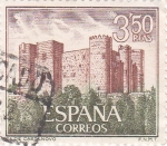 Stamps Spain -  Castillo de Castilnovo -Segovia-   (5)