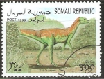 Stamps : Africa : Somalia :  ANIMALES  PREHISTÒRICOS.  ECHINODON.