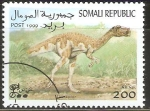 Stamps : Africa : Somalia :  ANIMALES  PREHISTÒRICOS.  QUIRAPTOR.
