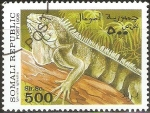 Stamps Somalia -  IGUANA  IGUANA