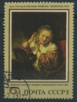 Stamps Russia -  3992 - Cuadro de Rembrandt