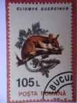 Stamps Romania -  Eliomys Quercinus.