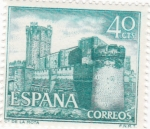 Stamps Spain -  Castillo de La Mota- Medina del campo- Valladolid-  (5)