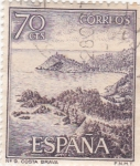 Stamps Spain -  Turismo- Costa Brava -Girona-   (5)