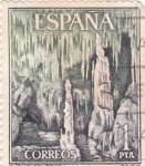 Stamps Spain -  Turismo- Covas del Drac -Mallorca-    (5)
