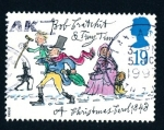 Stamps United Kingdom -  1993 Navidad. 150º Aniversario del Cuento de Navidad de Charles Dikens - Ybert:1704