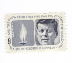 Stamps United States -  Jhon Fitzgeral Kennedy