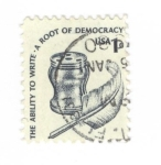 Stamps United States -  La Habilidad de escribir