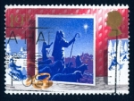 Stamps : Europe : United_Kingdom :  1988 Navidad. Christma. Huida a Belem - Ybert:1358
