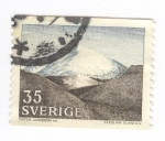 Stamps Sweden -  Montañas suecas