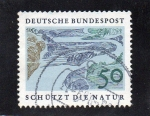 Stamps Germany -  schützt dienatur