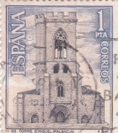 Sellos de Europa - Espa�a -  Turismo- Iglesia de San Miguel -Palencia-  (5)