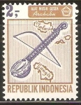 Stamps : Asia : Indonesia :  INSTRUMENTO  MUSICAL  ARABADU  E  ISLAS  TALAUD  Y  SANGIHE