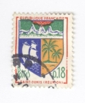 Stamps France -  Escudo de Saint-Denis